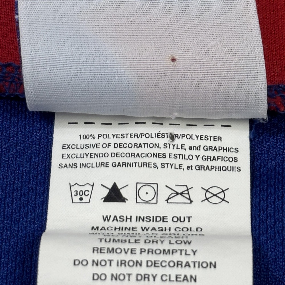 Majestic Chicago Cubs Jersey Mens L Blue MLB Baseball Button Front‎ Authentic 6 - Picture 3 of 12
